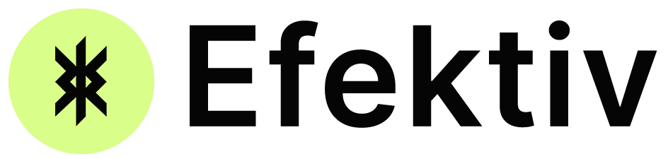 logo efektiv black